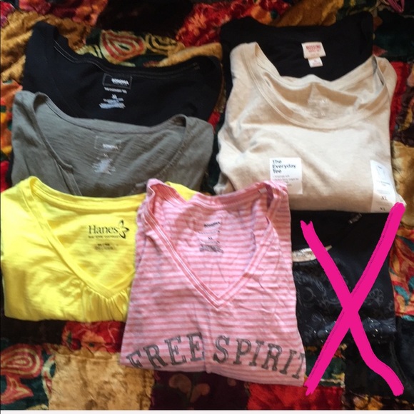 Sonoma Tops - 6 XL Tees T-Shirts Bundle